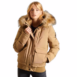 Doudoune Superdry Everest Femme Marron