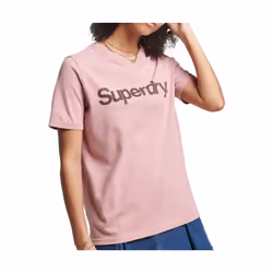 T-shirt à manches courtes femme Superdry Core Logo