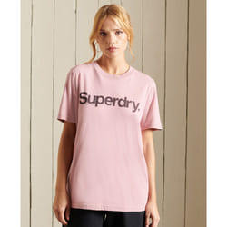 T-shirt à manches courtes femme Superdry Core Logo