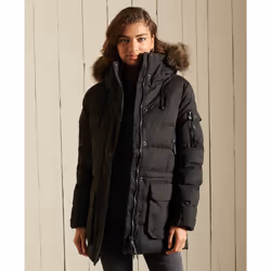 Parka femme Superdry Expedition en microfibre