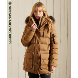 Parka femme Superdry Expedition en microfibre
