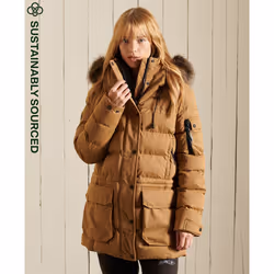 Parka femme Superdry Expedition en microfibre