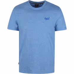 T shirt Superdry vintage Embroidered Homme Bleu