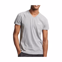T-Shirt Vintage Embroidered Coton Gris