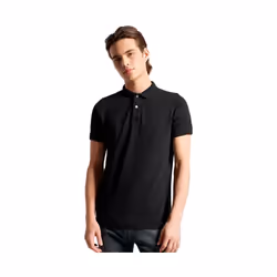 Polo Superdry Vintage Destroy Homme Noir