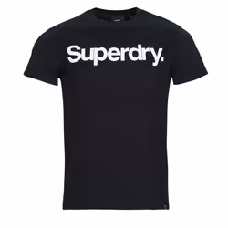 T shirt Superdry Core Logo Regular Homme Noir