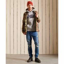 Sweatshirt Vintage Coton Gris