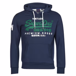 Sweatshirt Vintage Coton Bleu