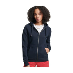 Sweat Superdry Vintage Logo Embroided Femme Bleu