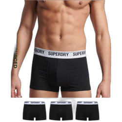 Boxer 3 Unités Coton Noir