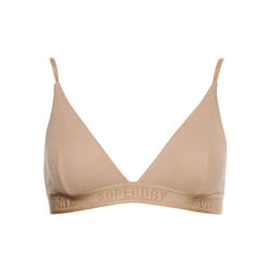 Brassière côtelée en coton bio femme Superdry