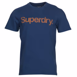 T shirt Superdry Vintage & classic Homme Bleu