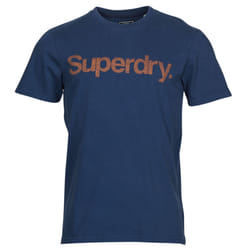 T shirt Superdry Vintage & classic Homme Bleu