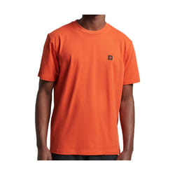 T-Shirt Code Tech Loose Coton Orange