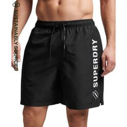 Maillot De Bain Code Applque 19inch Polyester Noir - M