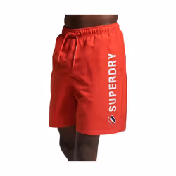 Maillot de bain Superdry Code Applque H Homme Rouge