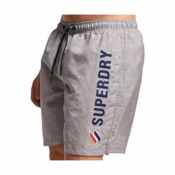 Maillot de bain Superdry Logo code Homme Gris