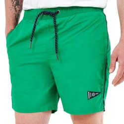 Maillot De Bain Vintage Varsity Polyester Vert