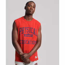 T-Shirt Vintage Athletic Coton Rouge