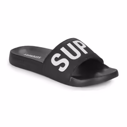 Claquette Superdry Logo classic pool slide Homme Noir