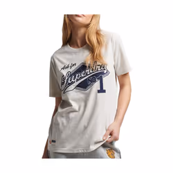 T-shirt femme Superdry Vintage Script Style College
