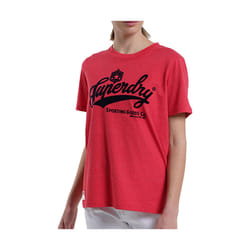 T-shirt femme Superdry Vintage Script Style College