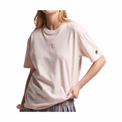 T-shirt ample femme Superdry Code Logo Garment Dye