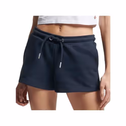 Short Superdry Vintage logo jersey Femme Bleu