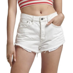 Short taille haute déchiré femme Superdry Vintage