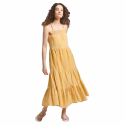 Robe caraco longue à dentelle femme Superdry Vintage
