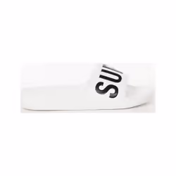 Claquette Superdry Classic big logo Homme Blanc