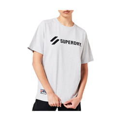 T-shirt ample avec logo appliqué femme Superdry