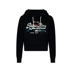 Sweat Superdry Vintage logo classic Femme Bleu
