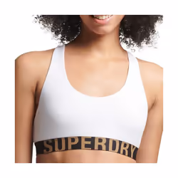 Bas de maillot de bain en coton femme Superdry Large logo