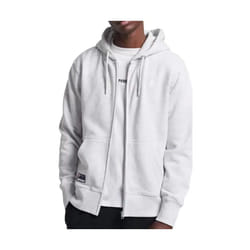 Sweat Superdry Logo flag Homme Blanc