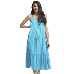 Robe mi-longue jersey femme Superdry Vintage