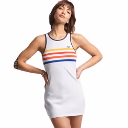 Robe rayée en coton bio femme Superdry Vintage