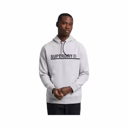 Sweatshirt Code Tech Coton Blanc