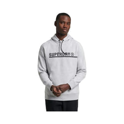 Sweatshirt Code Tech Coton Blanc