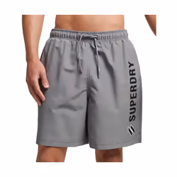 Maillot de bain Superdry vintage Homme Gris