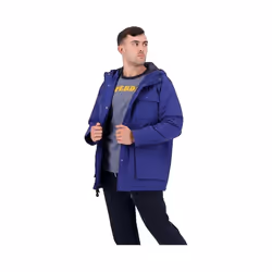 Veste Vintage Mountain Padded Coton Bleu