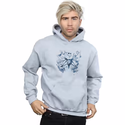 Disney - Sweat à capuche NIGHTMARE BEFORE CHRISTMAS PAINT SPRAY CARERS - Homme (Gris chiné)