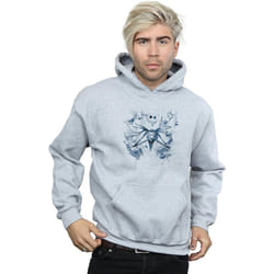 Disney - Sweat à capuche NIGHTMARE BEFORE CHRISTMAS PAINT SPRAY CARERS - Homme (Gris chiné)