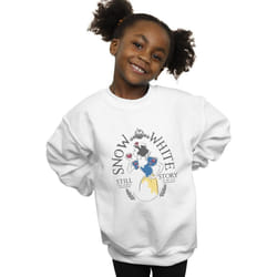 Disney Princess - Sweat FAIREST STORY - Fille (Blanc)