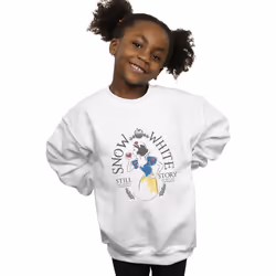 Disney Princess - Sweat FAIREST STORY - Fille (Blanc)