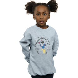Disney Princess - Sweat FAIREST STORY - Fille (Gris chiné)