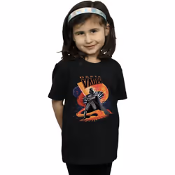 Star Wars - T-shirt SWIRLING FURY - Fille (Noir)
