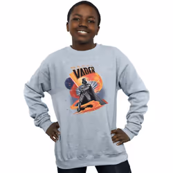 Star Wars - Sweat SWIRLING FURY - Garçon (Gris chiné)
