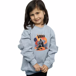 Star Wars - Sweat SWIRLING FURY - Fille (Gris chiné)