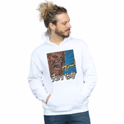 Star Wars - Sweat à capuche ROAR - Homme (Blanc)